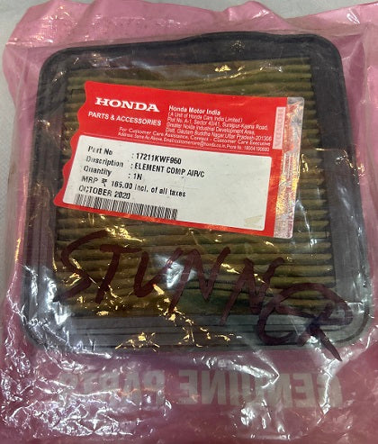 Air Filter for Honda Stunner — motorcycle spare part Kenya