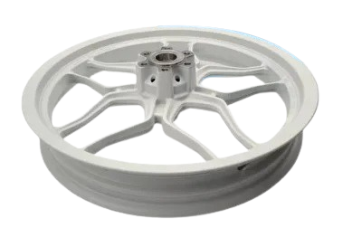 Alloy Wheel Front Satin Urban White(2021-2023) for Bajaj Pulsar NS 200 — motorcycle spare part Kenya