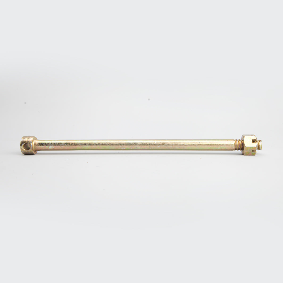 Axle [F] [w/Nut] 4S/Caliber/Boxer At/Boxer CT/CT100/Platina [SP] for Bajaj — motorcycle spare part Kenya