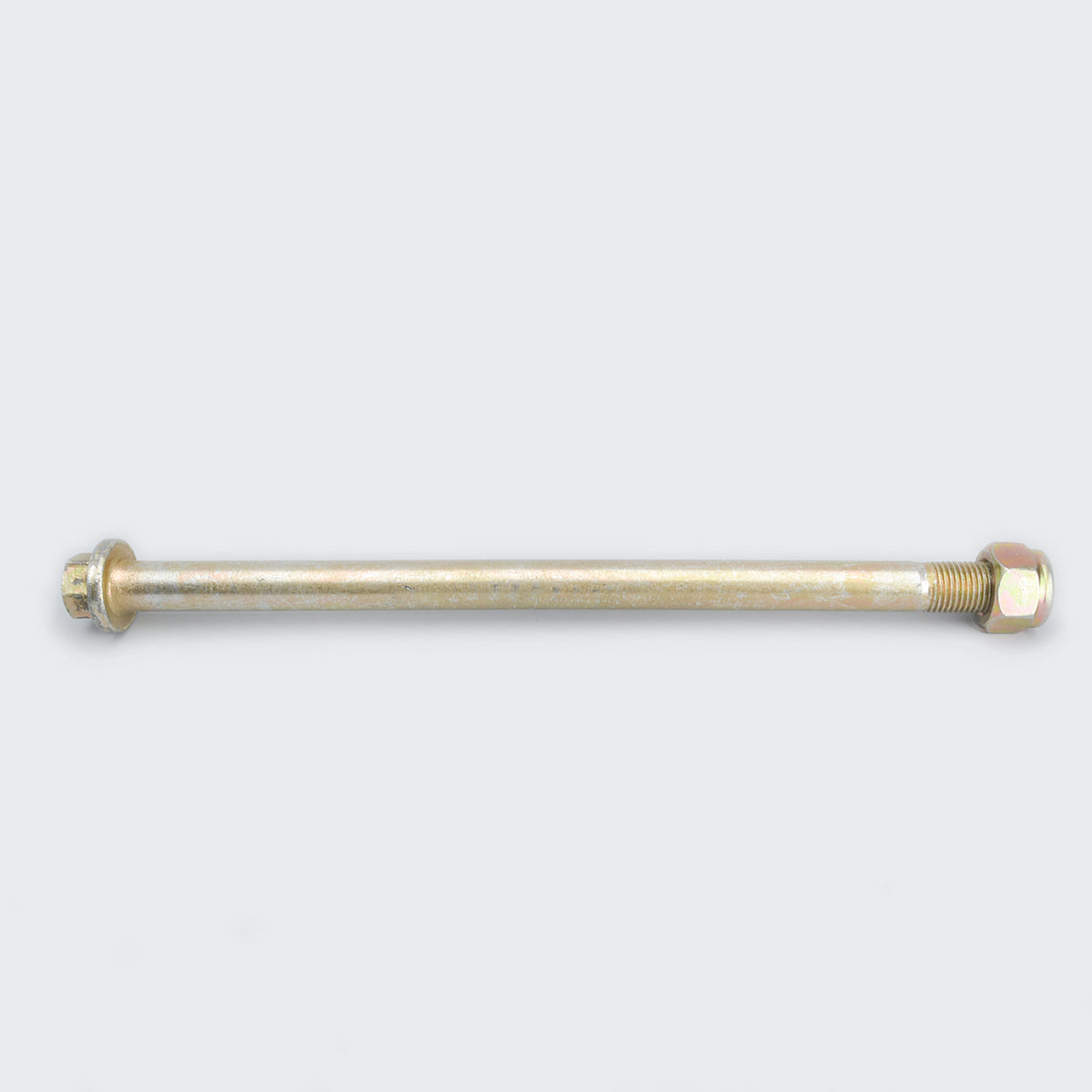 Axle [F] [w/Nut] Shine N/M/Unicorn/Cd-deluxe/Super Splendor/Karizma/Hunk/Glamour/Pulsar 150 DTSI/Pulsar 180 DTSI [Aw] for Hero — motorcycle spare part Kenya