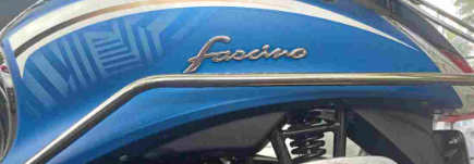 Blue Shield for Yamaha Fascino — motorcycle spare part Kenya