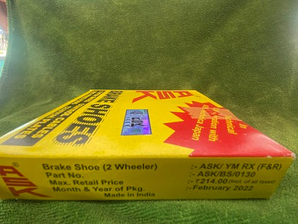 Brake Shoe for Yamaha RX 135 — motorcycle spare part Kenya