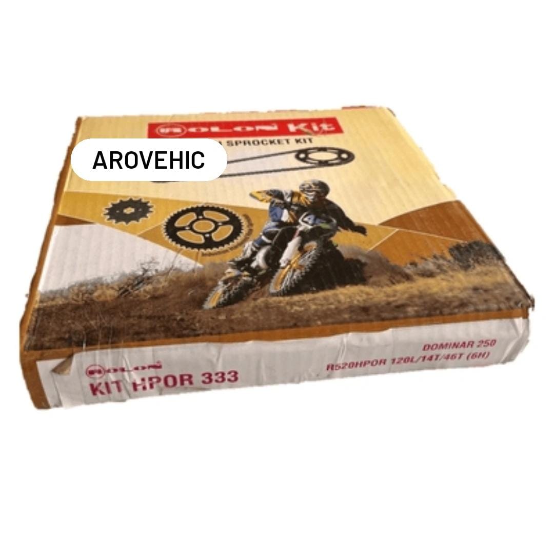 Chain Kit for Bajaj Dominar 250 — motorcycle spare part Kenya