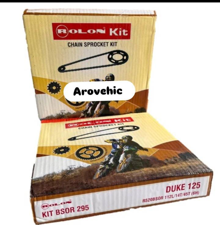 Chain Sprocket Kit for KTM Duke 125 — motorcycle spare part Kenya