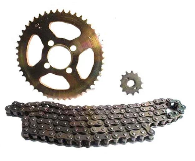 Chain Sprocket Kit for TVS Victor GLX — motorcycle spare part Kenya