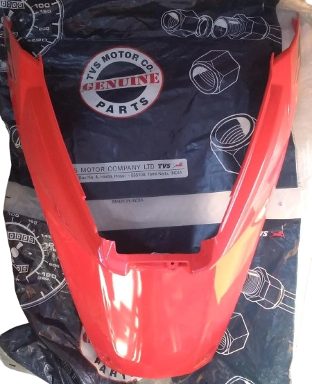 Cover Front Bottom Racing Red with Ta[eset