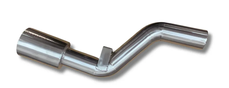 Decat Bend Pipe for KTM Duke 390 — motorcycle spare part Kenya