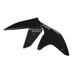 Front Fender Black