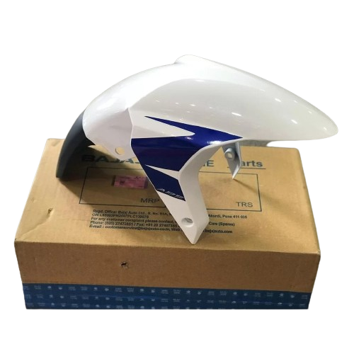 Front Fender Met White ABS Blue Decal(bs4-bs6)
