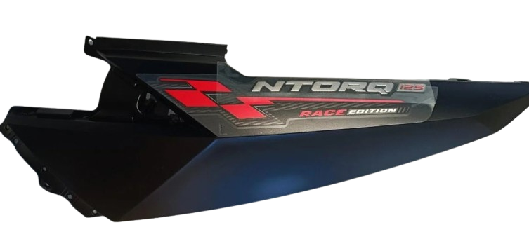 Front Panel Matt Black with Red Tapeset