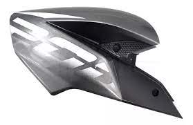 Fuel Tank Cover Left Side Pewter Grey