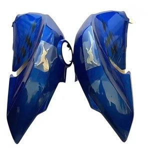 Fuel Tank Cover Metallic Bule for TVS Apache RTR 160 4V — motorcycle spare part Kenya