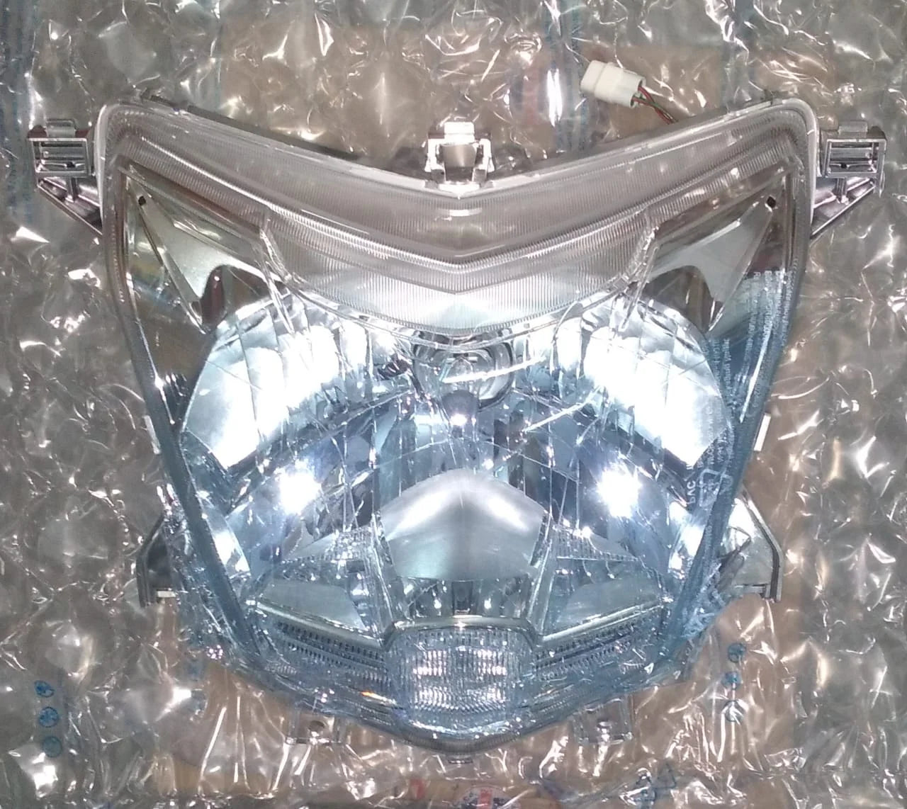 Head Lamp Assembly for TVS Ntorq — motorcycle spare part Kenya
