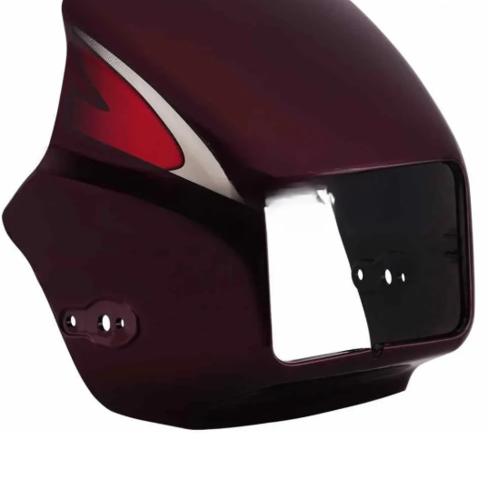 Head Light Visor/Mask-hero Splendor Plus New Model (new Graphics) Wine Red