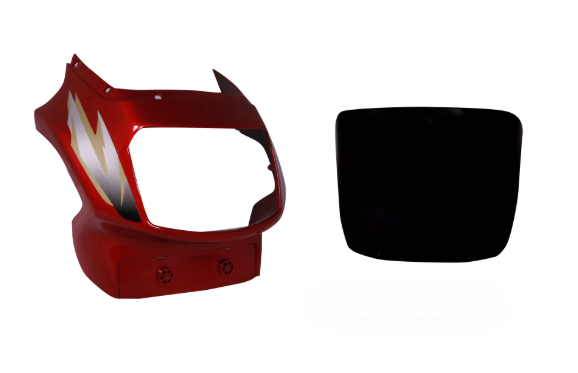 Head Light Visor/Mask for TVS Victor GL — motorcycle spare part Kenya