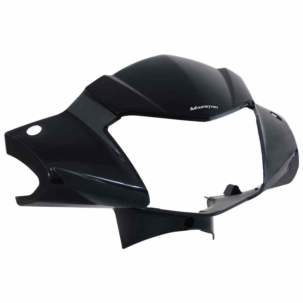 Headkight Visor Metallic Black