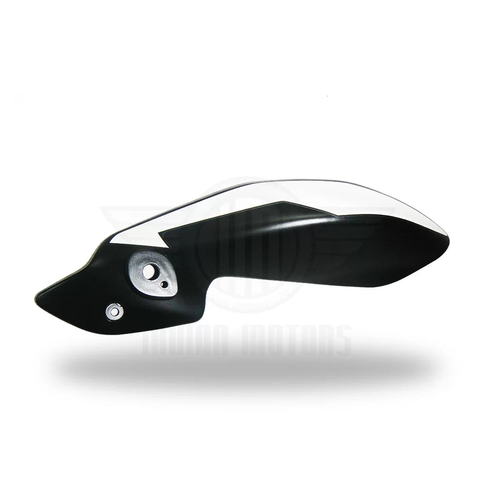 Headlamp Fairing Satin Black White Decal Left Hand(2017-2020|2018-2020)