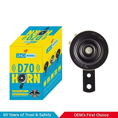 Horn Complete 12V K-70 Ht Horn Yellow