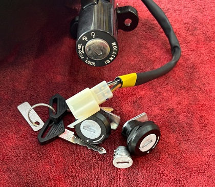Lock Set for Bajaj Pulsar 150 New — motorcycle spare part Kenya