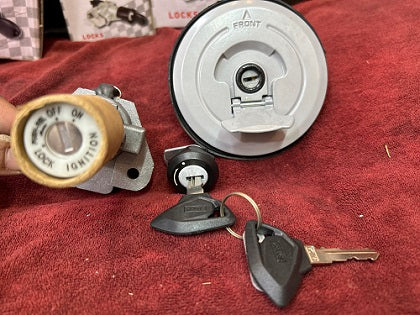Lock Set for TVS Apache RTR 160 New — motorcycle spare part Kenya