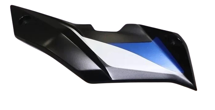 Lower Fairing(belly Pan) Left Side Satin Black & Plasma Blue 2021-2023