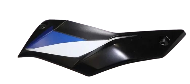 Lower Fairing(belly Pan) Right Side Satin Black & Plasma Blue 2021-2023 for Bajaj Pulsar NS 200 — motorcycle spare part Kenya
