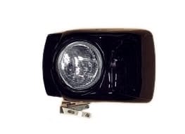 Modified Headlight and Visor