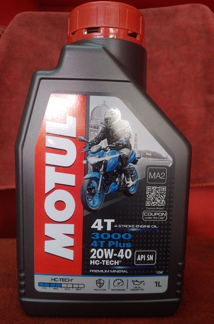 Motul 20 W 40 4T Engine Oil for Yamaha Crux — motorcycle spare part Kenya