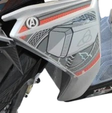 Panel Bottom Left Side Super Squad Grey