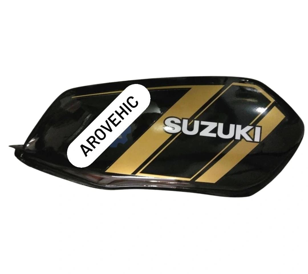 Petrol Tank (black/Golden) for Suzuki AX100 MAX100 — motorcycle spare part Kenya