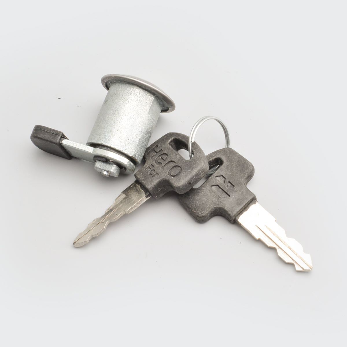 Petrol Tank Lid Lock & Patti (w/Key) Splendor for Hero — motorcycle spare part Kenya