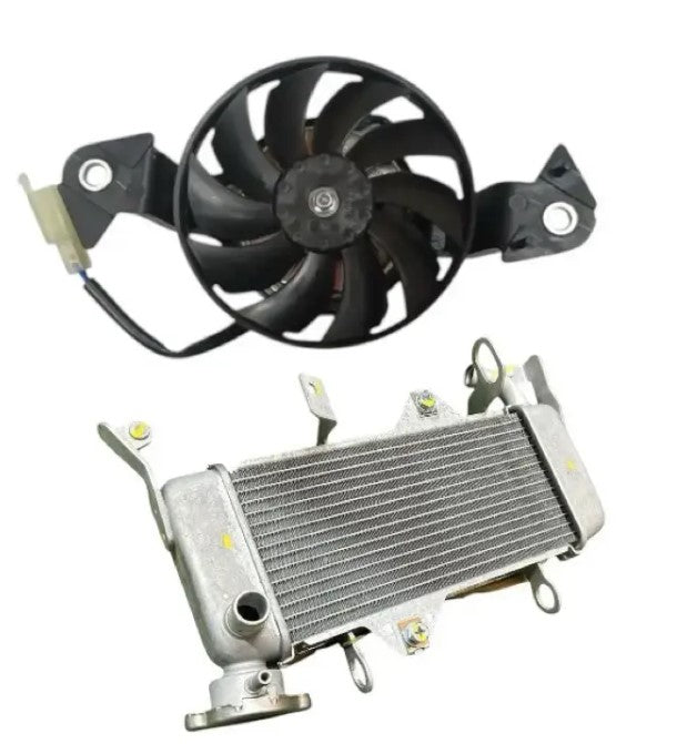Radiator with Fan Assembly for Yamaha R15 V3 — motorcycle spare part Kenya