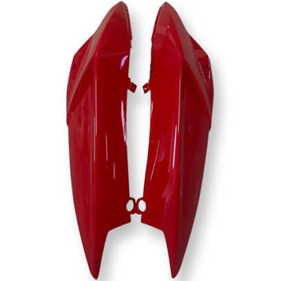 Rear Side Shield Red