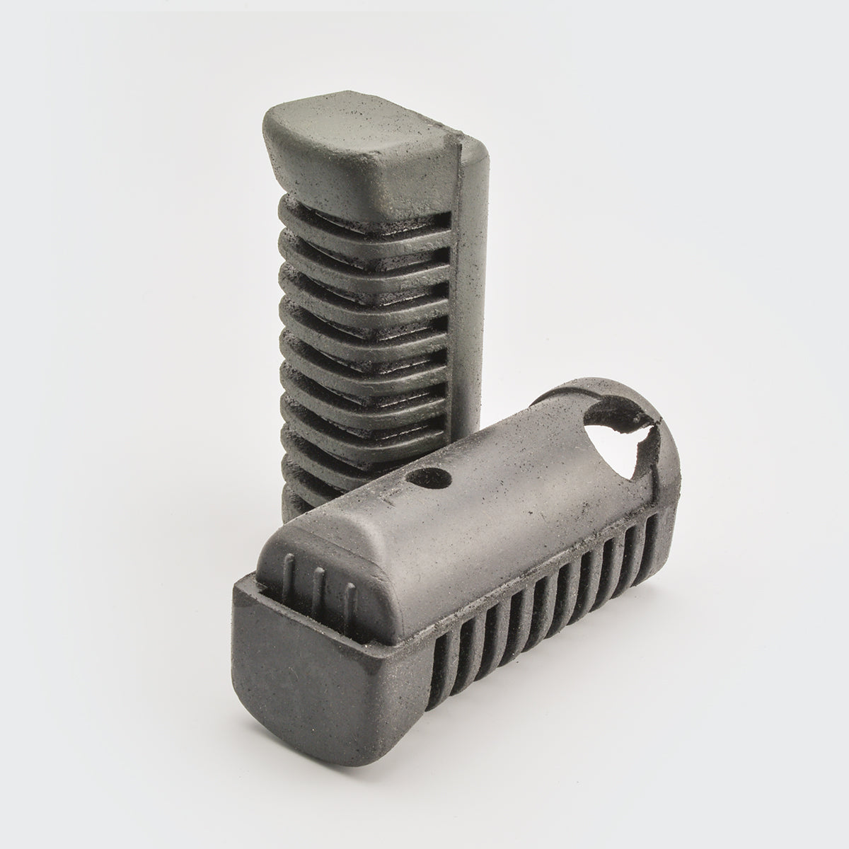 Rubber Footrest [F] XL Super for TVS — motorcycle spare part Kenya