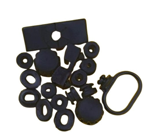 Rubber Kit (First Quality) for Hero Cbz Old — motorcycle spare part Kenya