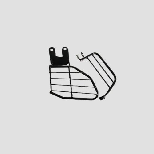 Saree Guard (w/Footrest) [Blk] Cbz-xtreme for Hero — motorcycle spare part Kenya