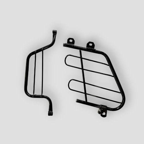 Saree Guard (w/Footrest) [Blk] Cd-deluxe/Dawn/Super Splendor for Hero — motorcycle spare part Kenya