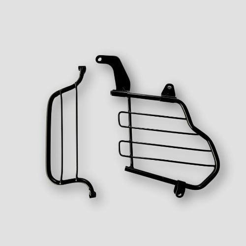 Saree Guard (w/Footrest) [Blk] Passion Pro for Hero — motorcycle spare part Kenya