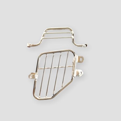 Saree Guard (w/Footrest) [CP] Star Sport for TVS — motorcycle spare part Kenya
