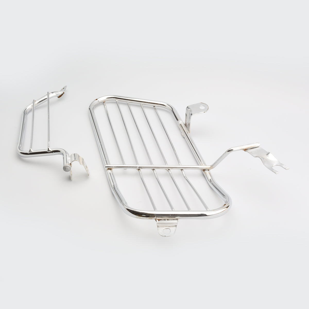 Saree Guard (w/Footrest) Victor/Victor GL N/M/Victor Gx for TVS — motorcycle spare part Kenya