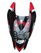 Seat Cowl Assy Red &black for Bajaj Pulsar NS 125 — motorcycle spare part Kenya