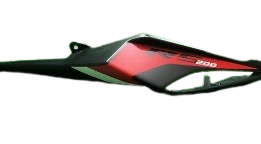 Seat Cowl Right Side Black+ Red92020-2023) for Bajaj Pulsar RS 200 — motorcycle spare part Kenya