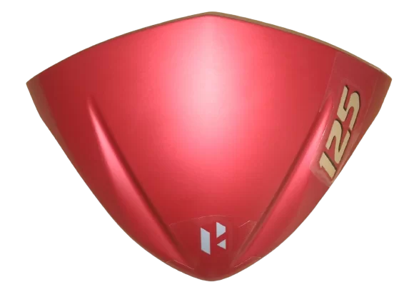Set Speedometer Visor Matt Candy Blazing Red