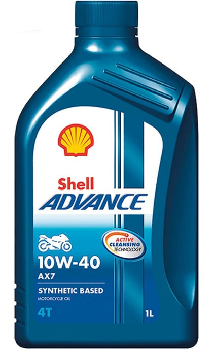 Shell Advance 10 W 40 Engine Oil for Yamaha Crux — motorcycle spare part Kenya