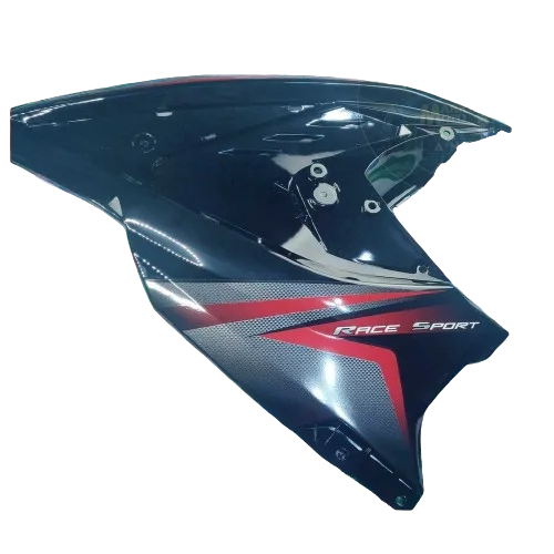 Side Fairing Left Ebony Black with Red Decal(2015-2016) for Bajaj Pulsar RS 200 — motorcycle spare part Kenya
