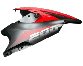 Side Fairing Left Side Burnt Red + Decal(2021-2023)