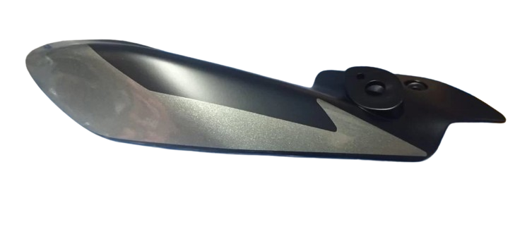 Side Mask Left Side Stain Black +decal Grey
