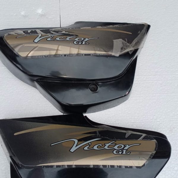 Side Panel Black and Golden Sticker (First Quality)