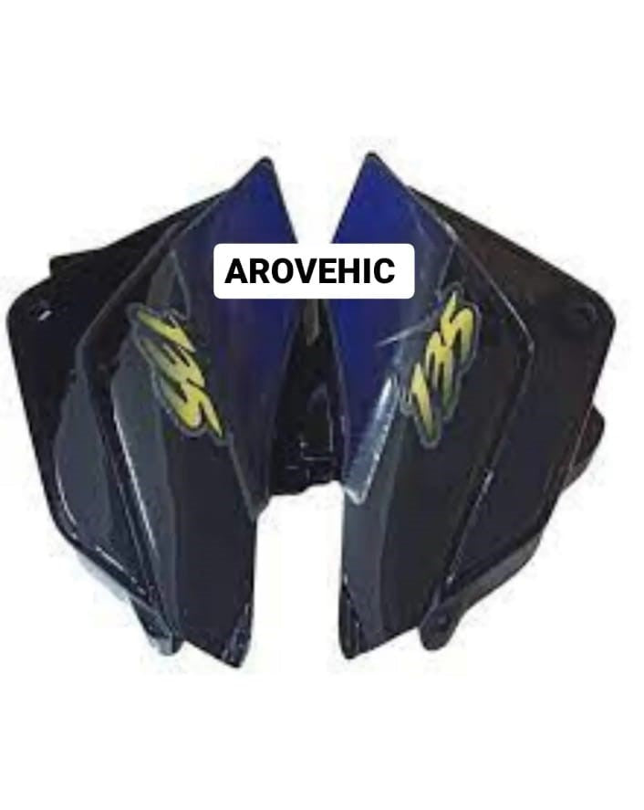 Side Panel Black & Blue for Hero Ambition — motorcycle spare part Kenya