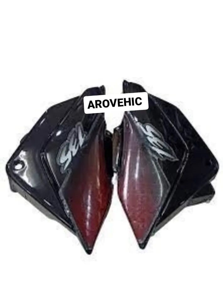 Side Panel Black & Red for Hero Ambition — motorcycle spare part Kenya